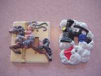 Beautiful Hand Painted Variety of Children's Light Switch Covers!